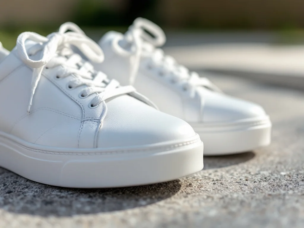 Redonnez à vos baskets blanches en cuir leur éclat en 5 minutes