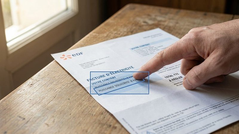Regardez la ligne « puissance souscrite » sur votre facture d’électricité : elle dit ce que vous payez tous les mois sans jamais vous en servir