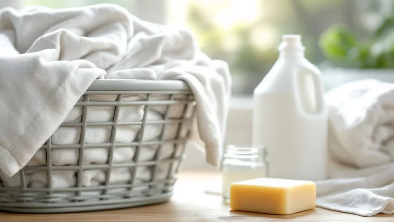 Vinaigre et savon dans la machine : la méthode miracle pour un linge parfait