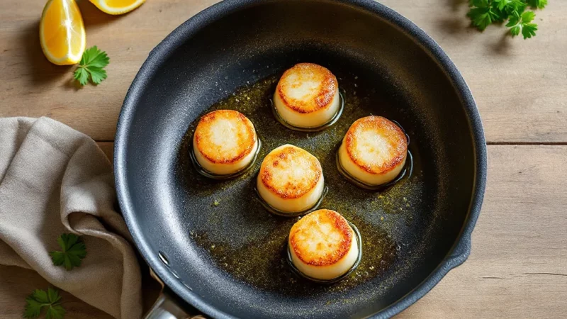 3 gestes simples pour réussir les noix de Saint-Jacques à la poêle