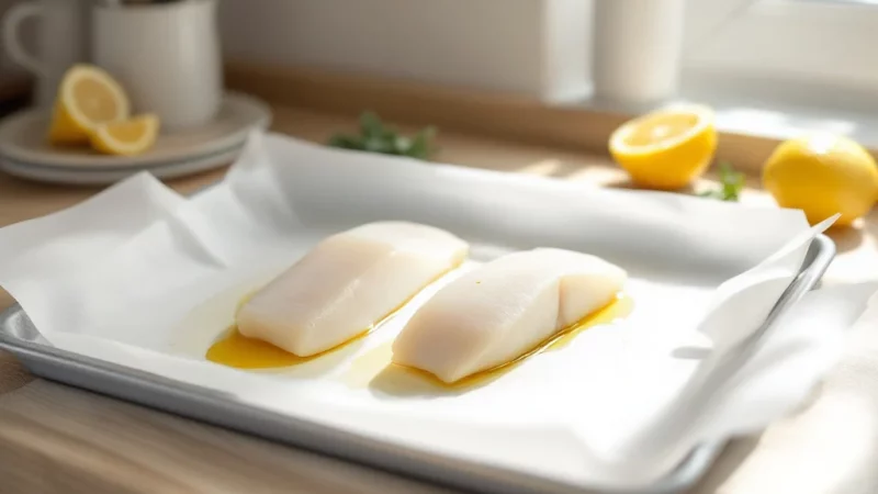 Astuce cuisson: le papier sulfurisé évite que le poisson colle