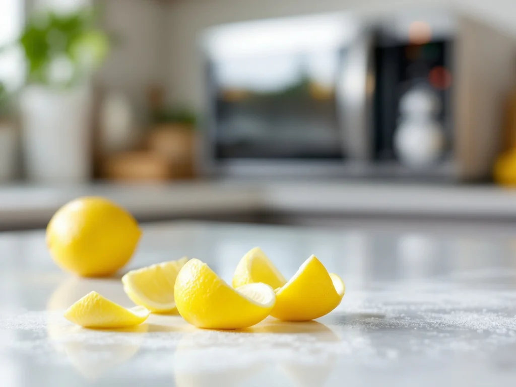 Astuce naturelle : nettoyez votre micro-ondes avec des écorces de citron