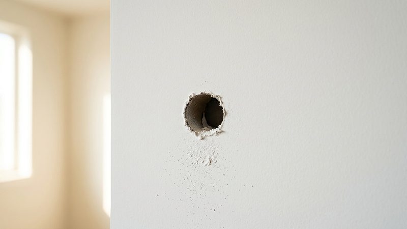 Collez l’oreille au mur et redonnez un coup de perceuse : c’est le signe que les maçons repèrent avant d’insister
