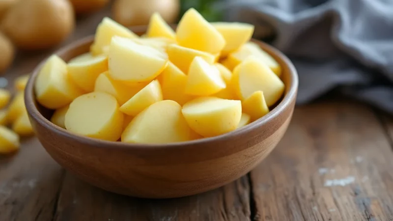 Découvrez l&rsquo;astuce surprenante pour des pommes de terre parfaitement croustillantes