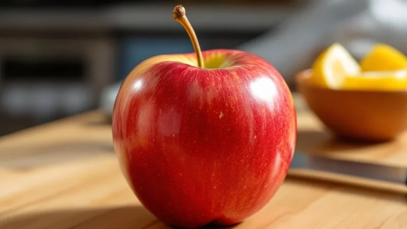 Découvrez le truc infaillible pour éviter que votre pomme noircisse