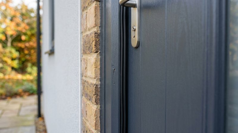 Deux voisins changent le joint de leur porte d’entrée le même week-end d’octobre : un seul ne sentira plus d’air froid dans l’entrée cet hiver