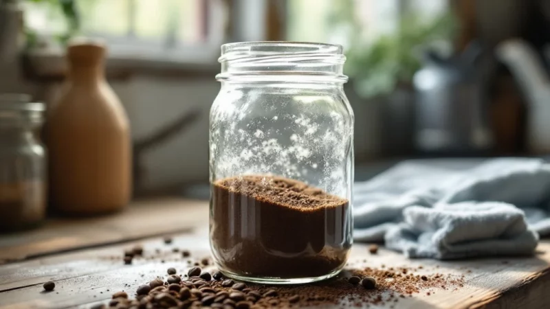 Nettoyez votre maison avec cette pâte miracle à base de vinaigre blanc et café