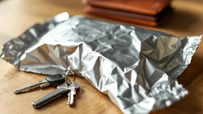 Protégez vos clés et portefeuille avec cette astuce en aluminium étonnante