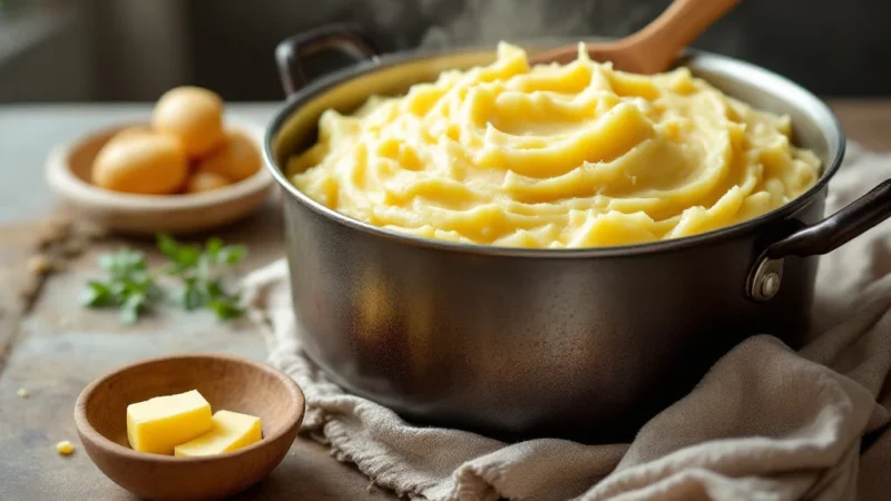 Réchauffez votre purée sans qu&rsquo;elle devienne collante grâce à ce secret simple