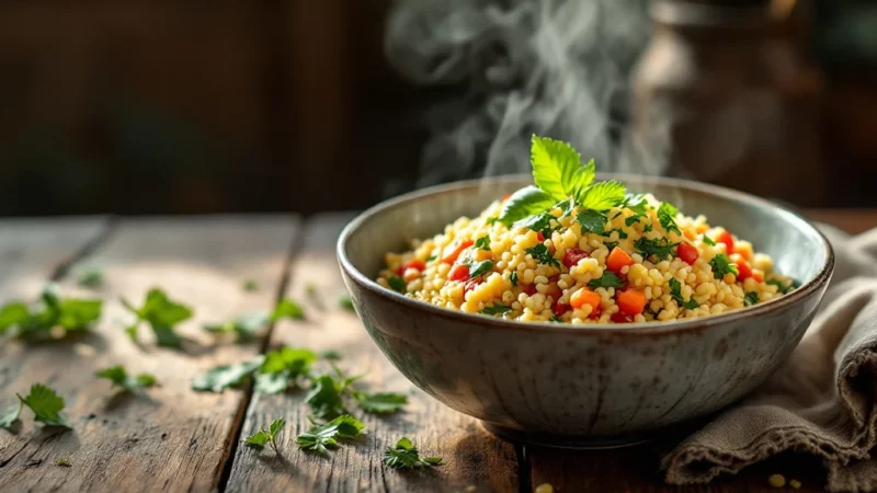 Révélation : comment sublimer votre couscous avec une astuce secrète