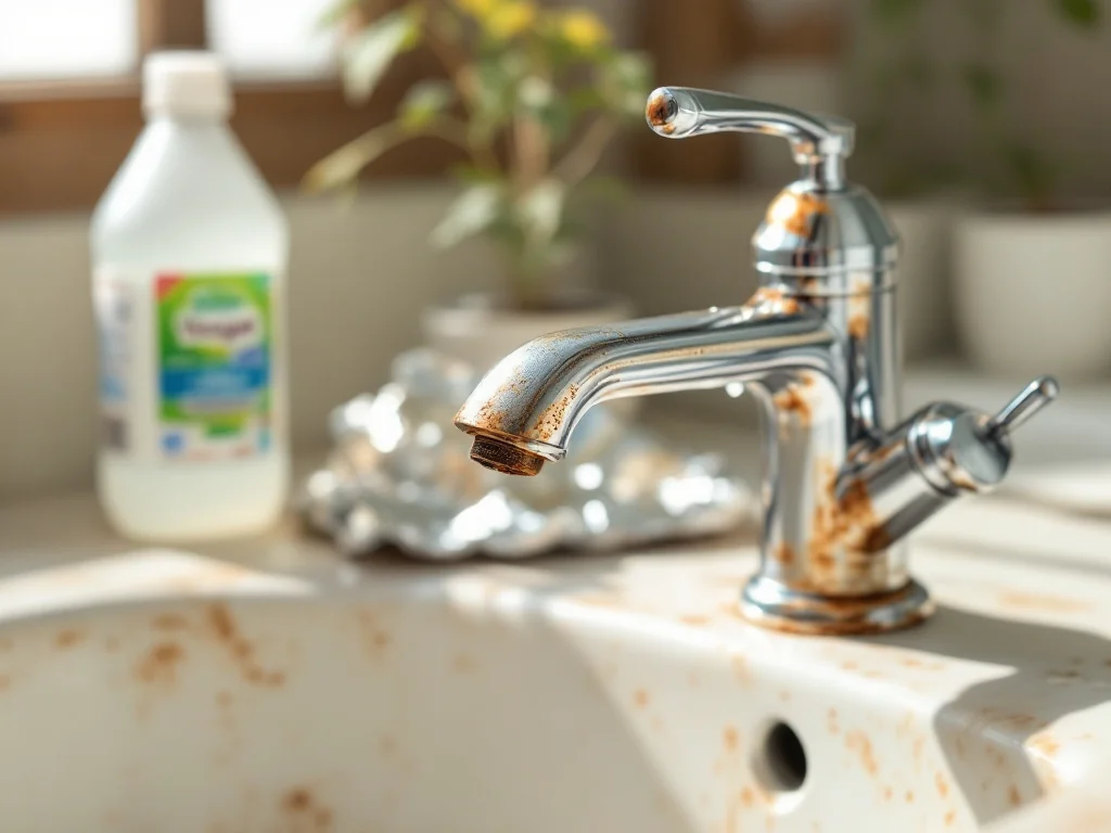 Rouille sur chrome : prudence avec le vinaigre et l’aluminium